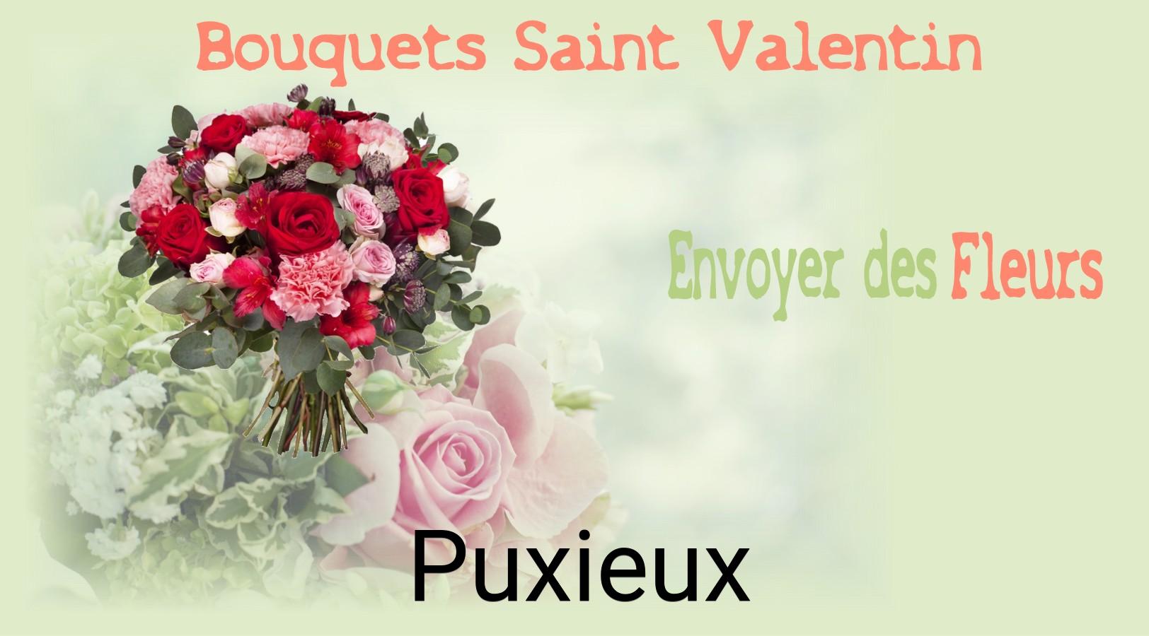 Roses de Saint-Valentin livrées à Puxieux